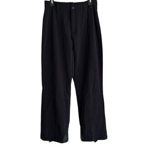 Schoeller Switzerland Women’s AFRC Lined Stirrup Black Ski Snow Pants 10 Regular